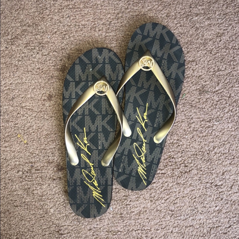 Michael Kors flip flops